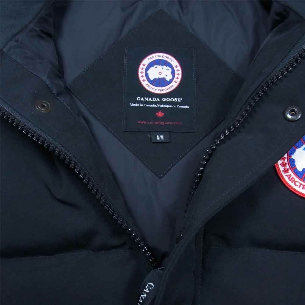 CANADA GOOSE カナダグース 21AW 4151M 国内正規品 サザビーリーグ GARSON VEST ダウン ベスト ブラック系 M【中古】