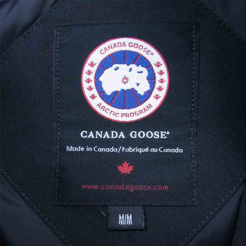 CANADA GOOSE カナダグース 21AW 4151M 国内正規品 サザビーリーグ GARSON VEST ダウン ベスト ブラック系 M【中古】