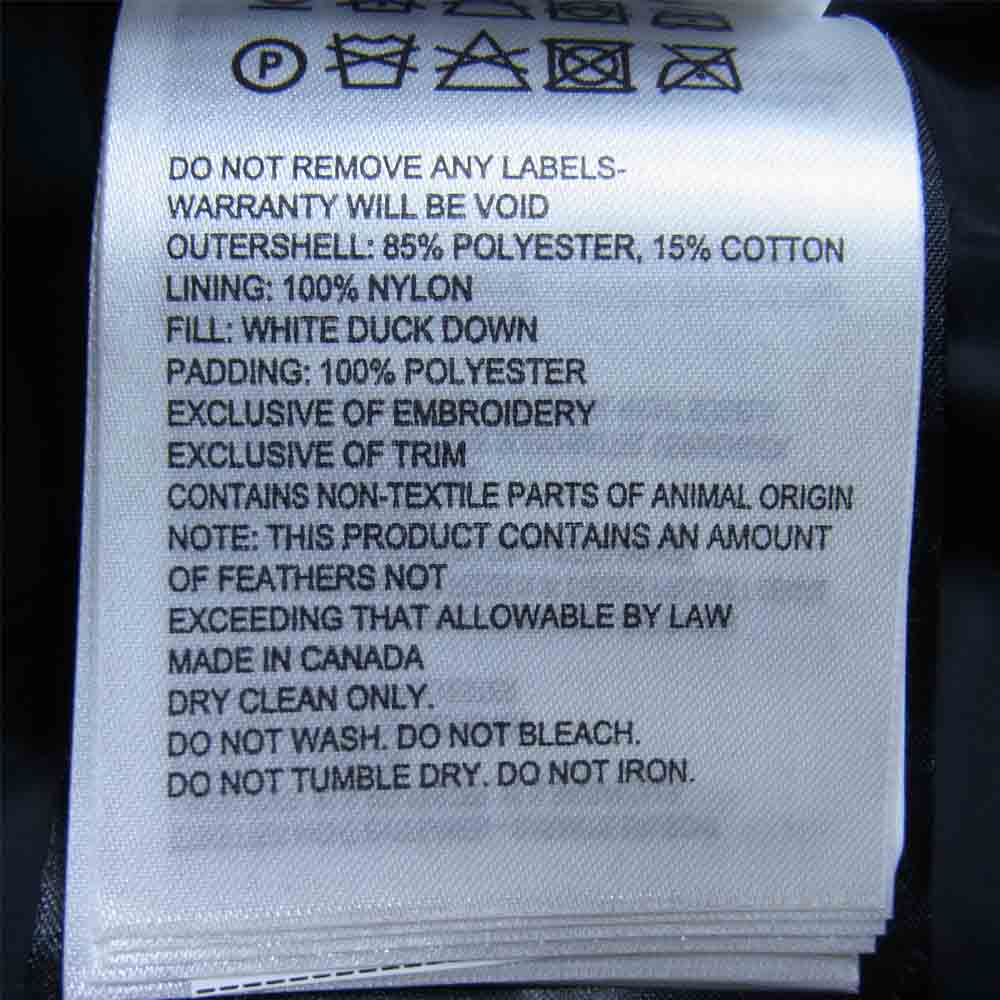 CANADA GOOSE カナダグース 21AW 4151M 国内正規品 サザビーリーグ GARSON VEST ダウン ベスト ブラック系 M【中古】