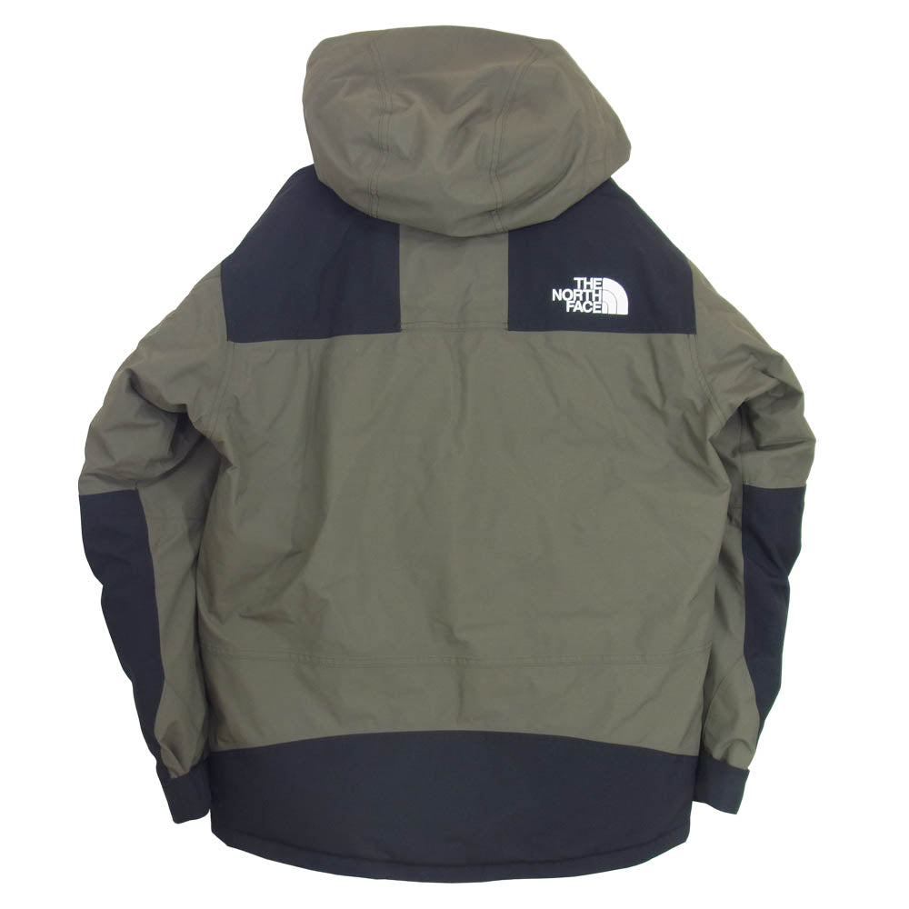 THE NORTH FACE ノースフェイス 21AW ND91930 Mountain Down Jacket マウンテン ダウン ジャケット カーキ系 L【中古】