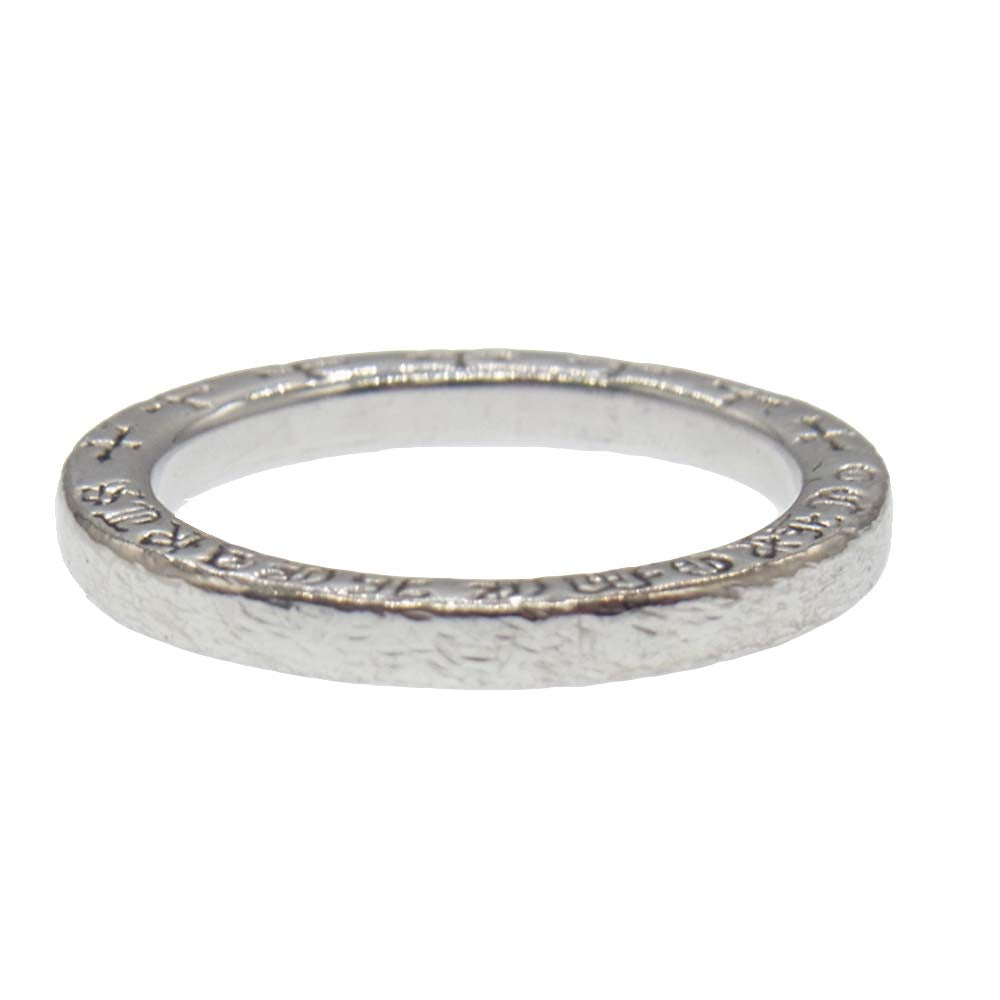 CHROME HEARTS クロムハーツ（原本無） 18KWG ホワイトゴールド NTFL リング シルバー系 14号【中古】