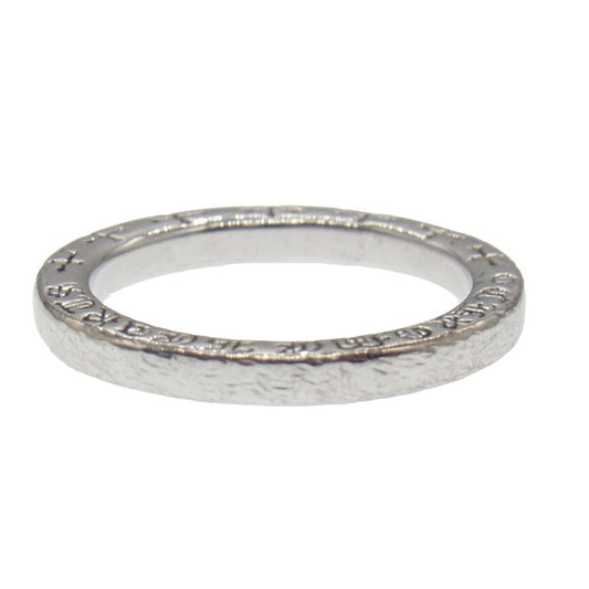 CHROME HEARTS クロムハーツ（原本無） 18KWG ホワイトゴールド NTFL リング シルバー系 14号【中古】