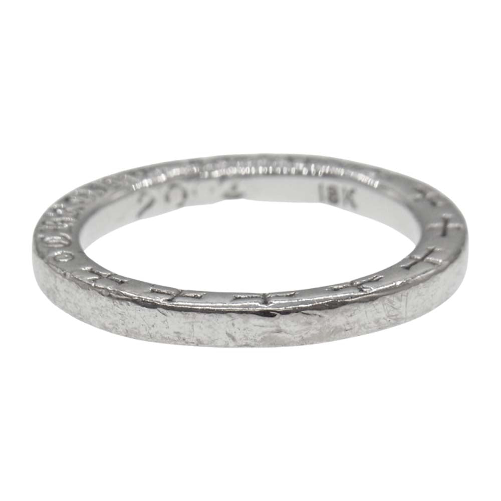 CHROME HEARTS クロムハーツ（原本無） 18KWG ホワイトゴールド NTFL リング シルバー系 14号【中古】