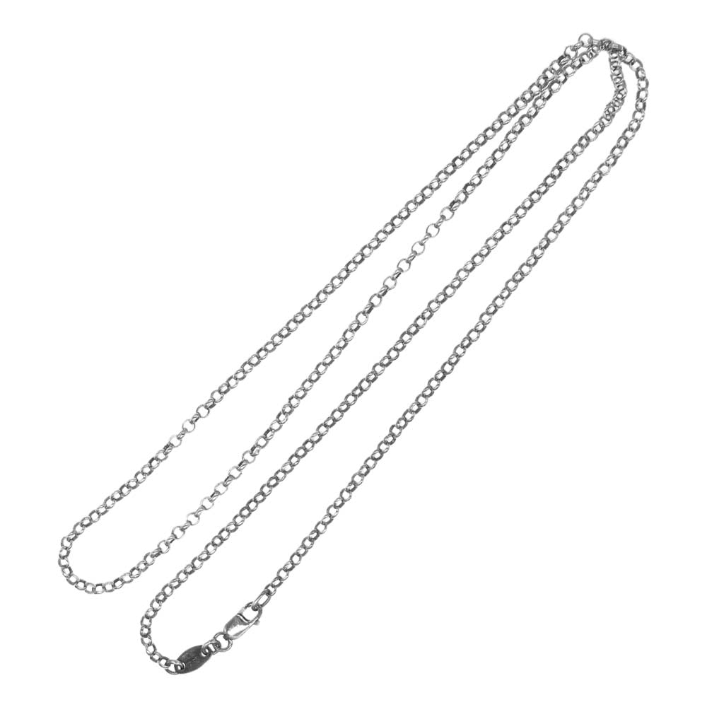 CHROME HEARTS クロムハーツ（原本無） ロール チェーン 20インチ シルバー系【中古】