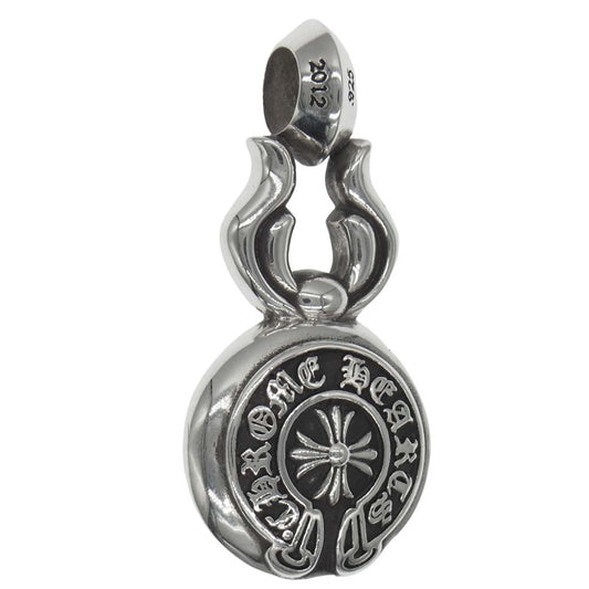 CHROME HEARTS クロムハーツ（原本無） ラージ クロスボール シルバー系【中古】