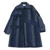 Sacai サカイ 21SS 21-02479M 異素材 切替 パッチワーク 再構築 コート グレー系 2【中古】