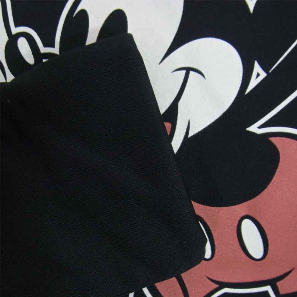 マウンテン マーシャル アーツ Disney Run MICKEY RUN POLAR TEC PS Hoodie ディズニー ミッキー フーディ― ブラック系 L【極上美品】【中古】