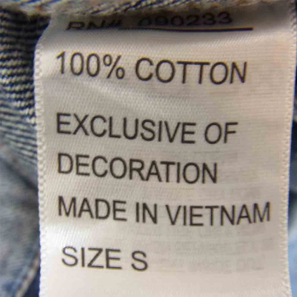 FEAR OF GOD フィアオブゴッド 202SP182003F ESSENTIALS エッセンシャルズ PACSUN パクサン Denim Trucker Jacket デニムトラッカージャケット インディゴブルー系 S【中古】
