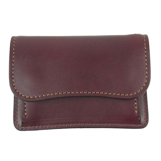WILDSWANS ワイルドスワンズ TONGUE タング イングリッシュ ブライドル レザー コインケース 小銭入れ 財布 ブラウン系【極上美品】【中古】