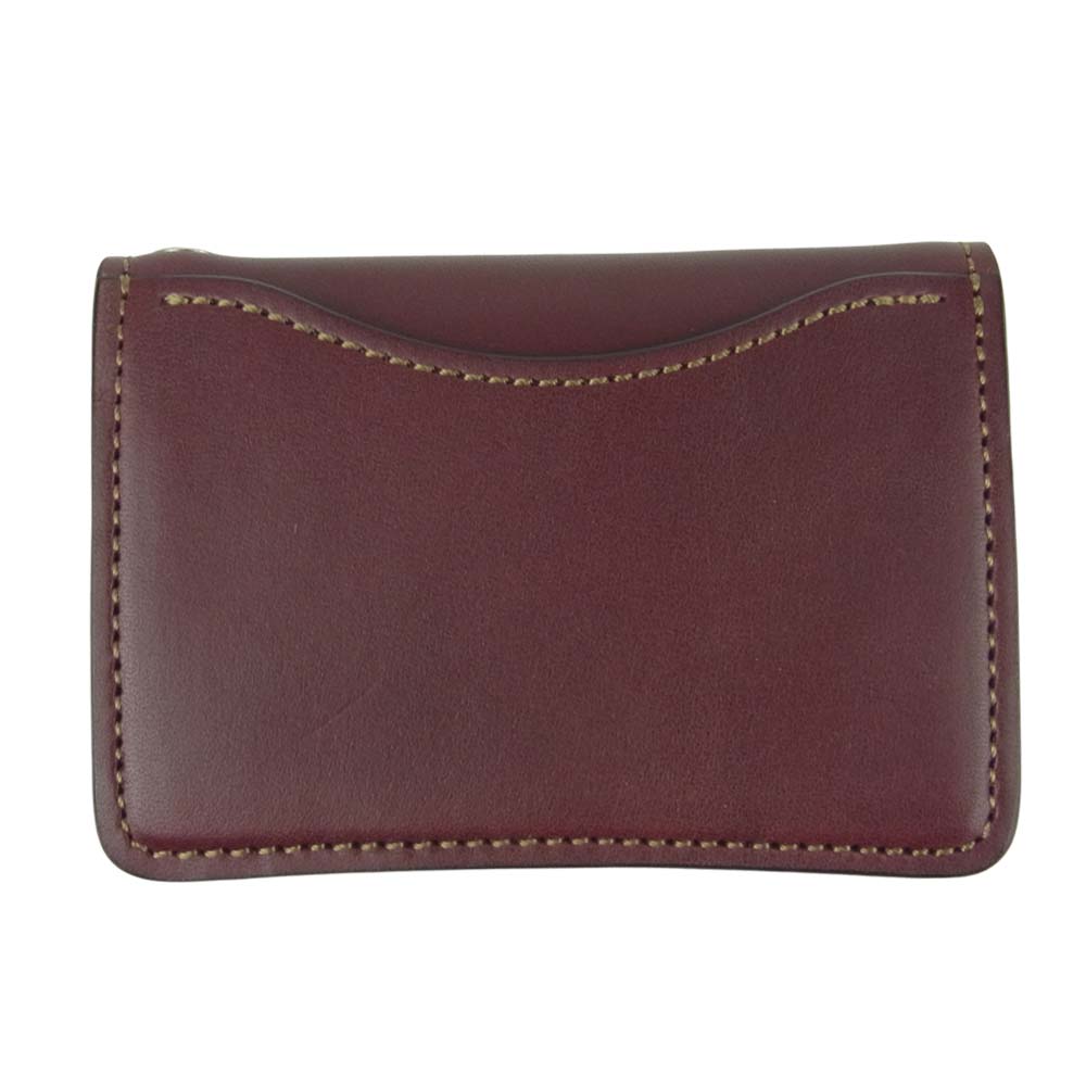WILDSWANS ワイルドスワンズ TONGUE タング イングリッシュ ブライドル レザー コインケース 小銭入れ 財布 ブラウン系【極上美品】【中古】