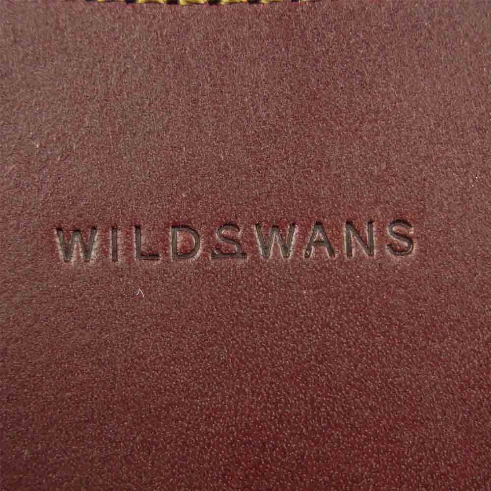 WILDSWANS ワイルドスワンズ TONGUE タング イングリッシュ ブライドル レザー コインケース 小銭入れ 財布 ブラウン系【極上美品】【中古】