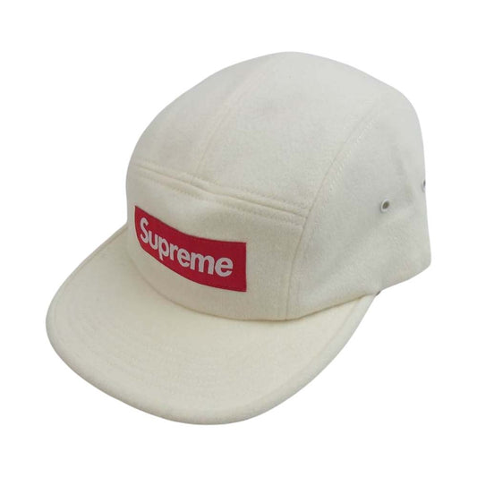 Supreme シュプリーム 19AW wool camp cap ウール キャンプ キャップ ホワイト系【中古】