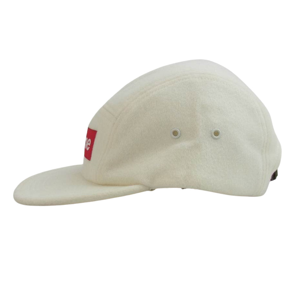 Supreme シュプリーム 19AW wool camp cap ウール キャンプ キャップ ホワイト系【中古】