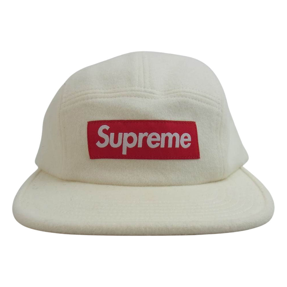 Supreme シュプリーム 19AW wool camp cap ウール キャンプ キャップ ホワイト系【中古】