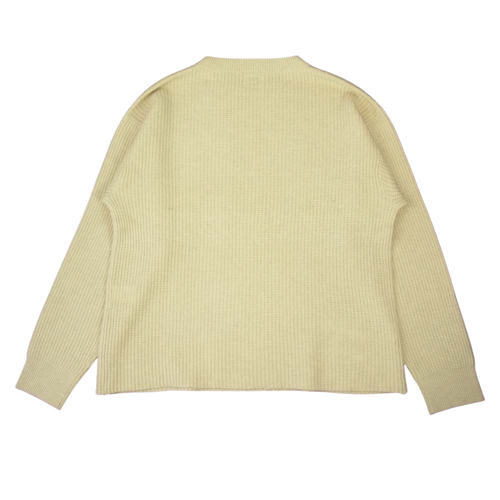 WTAPS ダブルタップス 19AW 192MADT-KNM04 WAFFLE SWEATER WOOL