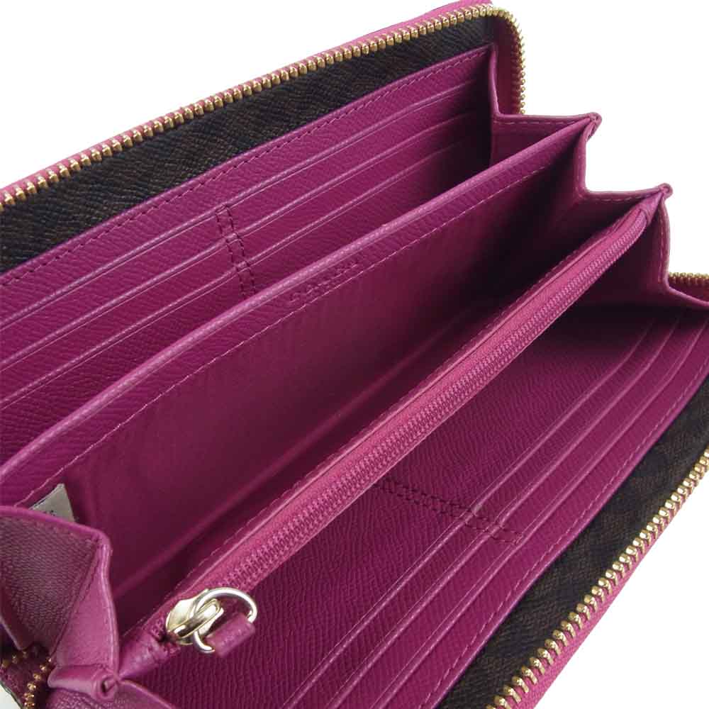 COACH コーチ F52648 ラウンドファスナー 長財布 ウォレット