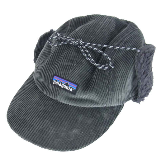 patagonia パタゴニア 33540FA21 コーデュロイ イヤーフラップ キャップ グレー系 M【中古】
