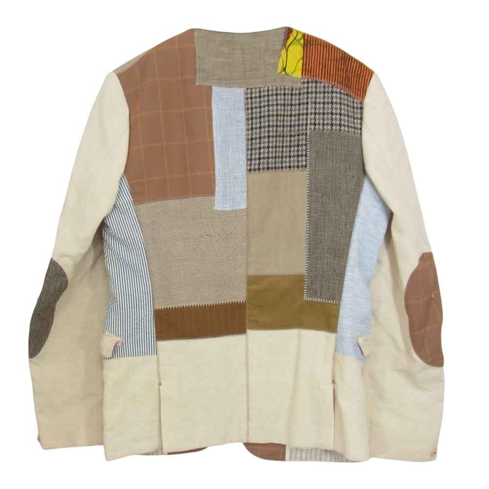 JUNYA WATANABE COMME des GARCONS ジュンヤワタナベコムデギャルソン 16SS WQ-J002 異素材 ドッキング パッチワーク ジャケット ベージュ系 S【中古】