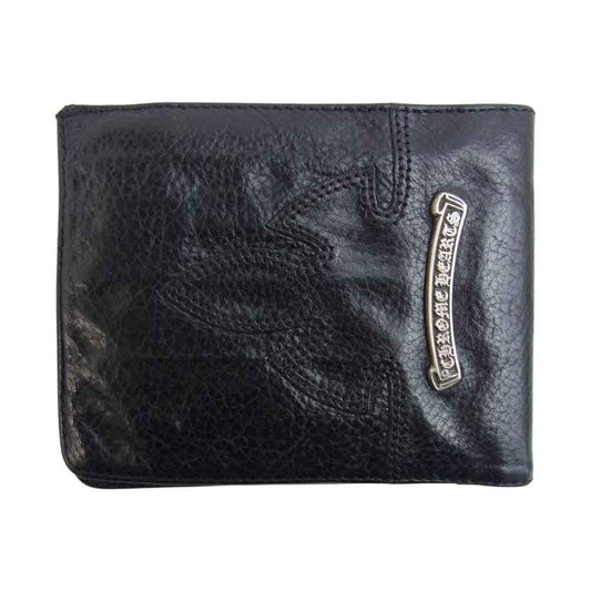 CHROME HEARTS クロムハーツ（原本無） Cashing In Wallet キャッシングイン フレアニー ウォレット ブラック系【中古】
