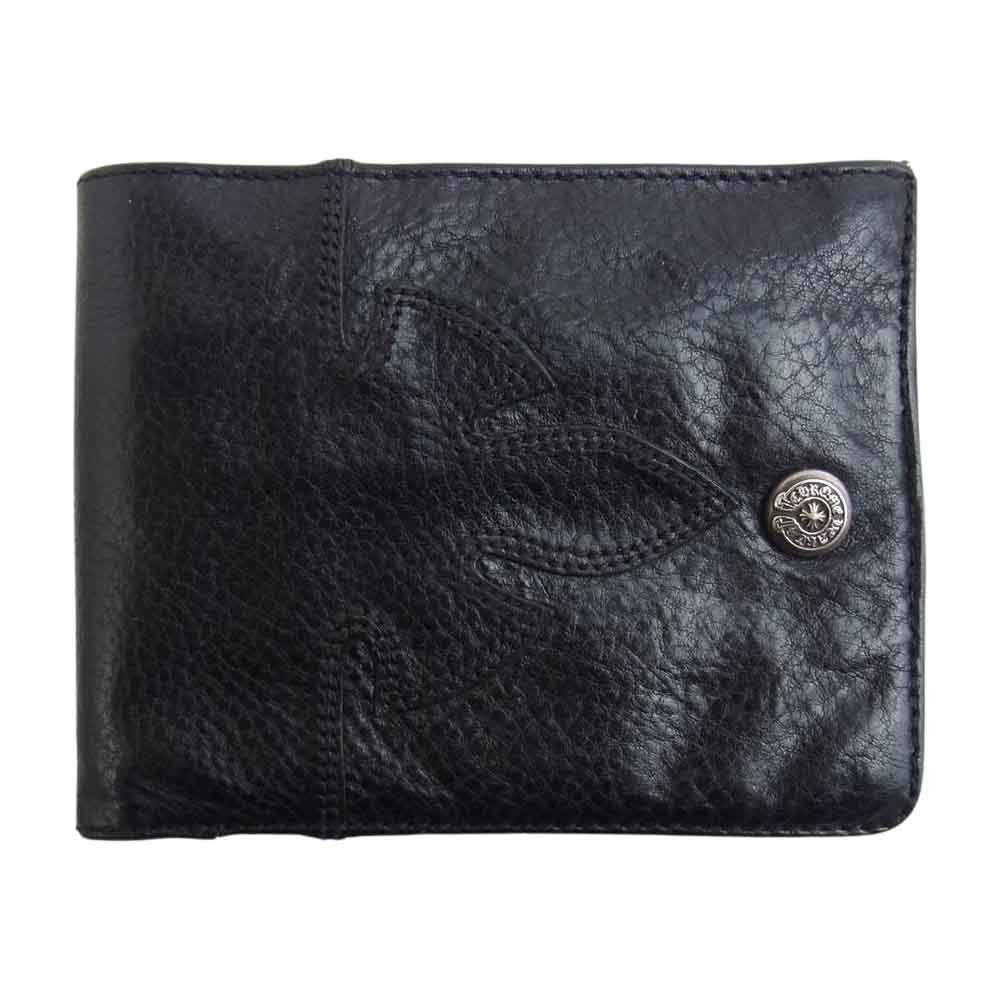 CHROME HEARTS クロムハーツ（原本無） Cashing In Wallet キャッシングイン フレアニー ウォレット ブラック系【中古】