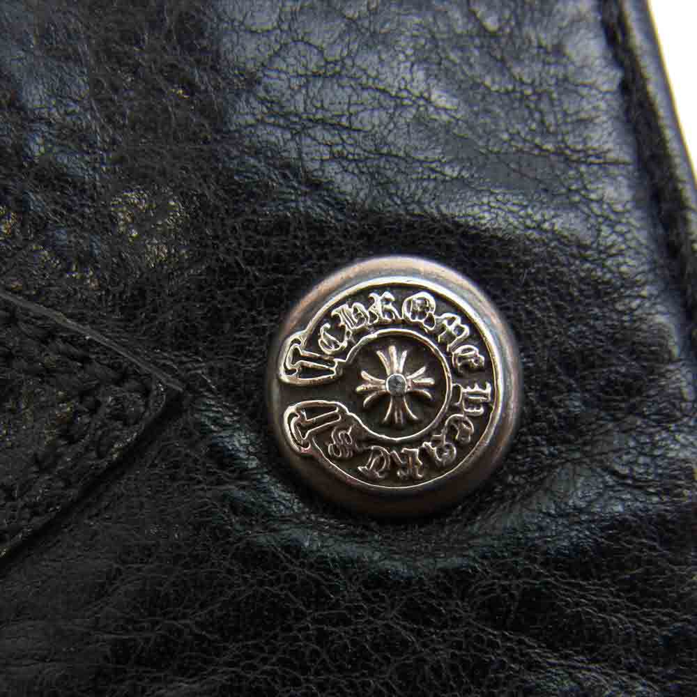 CHROME HEARTS クロムハーツ（原本無） Cashing In Wallet キャッシングイン フレアニー ウォレット ブラック系【中古】