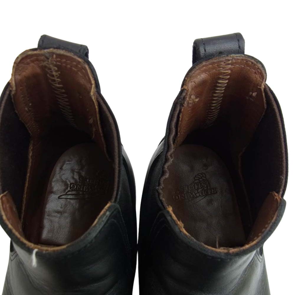 RED WING レッドウィング 9079 Mil-1 Congress Boots ミルワン コングレス サイドゴア ブーツ ブラック系 27.5cm (9.5 D)【中古】
