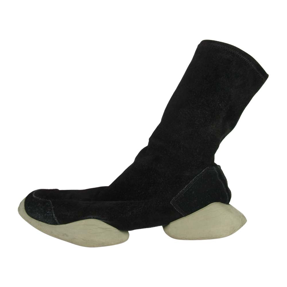 Rick Owens リックオウエンス 15AW Adidas アディダス RO RUNNER STRETCH BOOT ランナー ストレッチ ブーツ スニーカー ブラック系【中古】