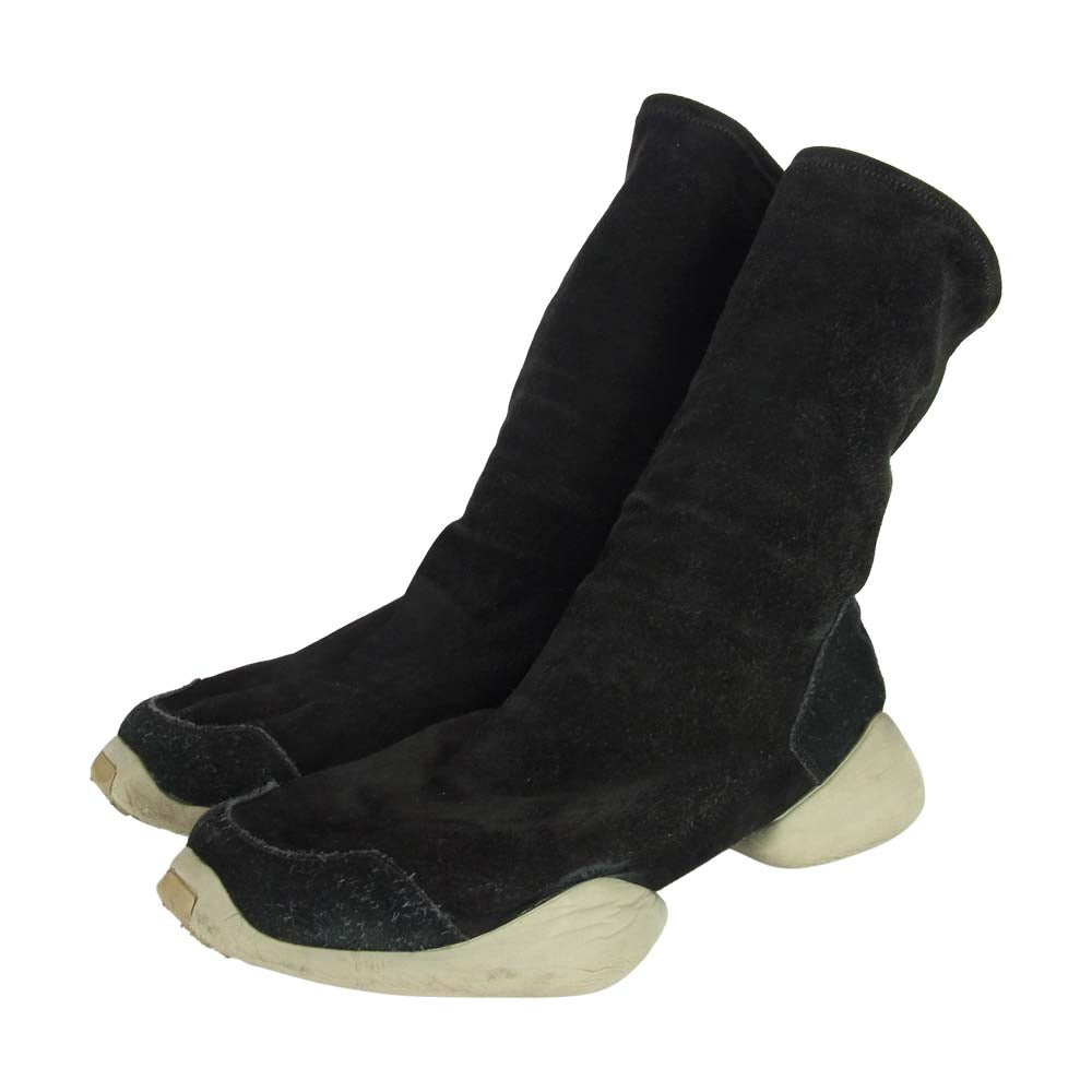 Rick Owens リックオウエンス 15AW Adidas アディダス RO RUNNER STRETCH BOOT ランナー ストレッチ ブーツ スニーカー ブラック系【中古】