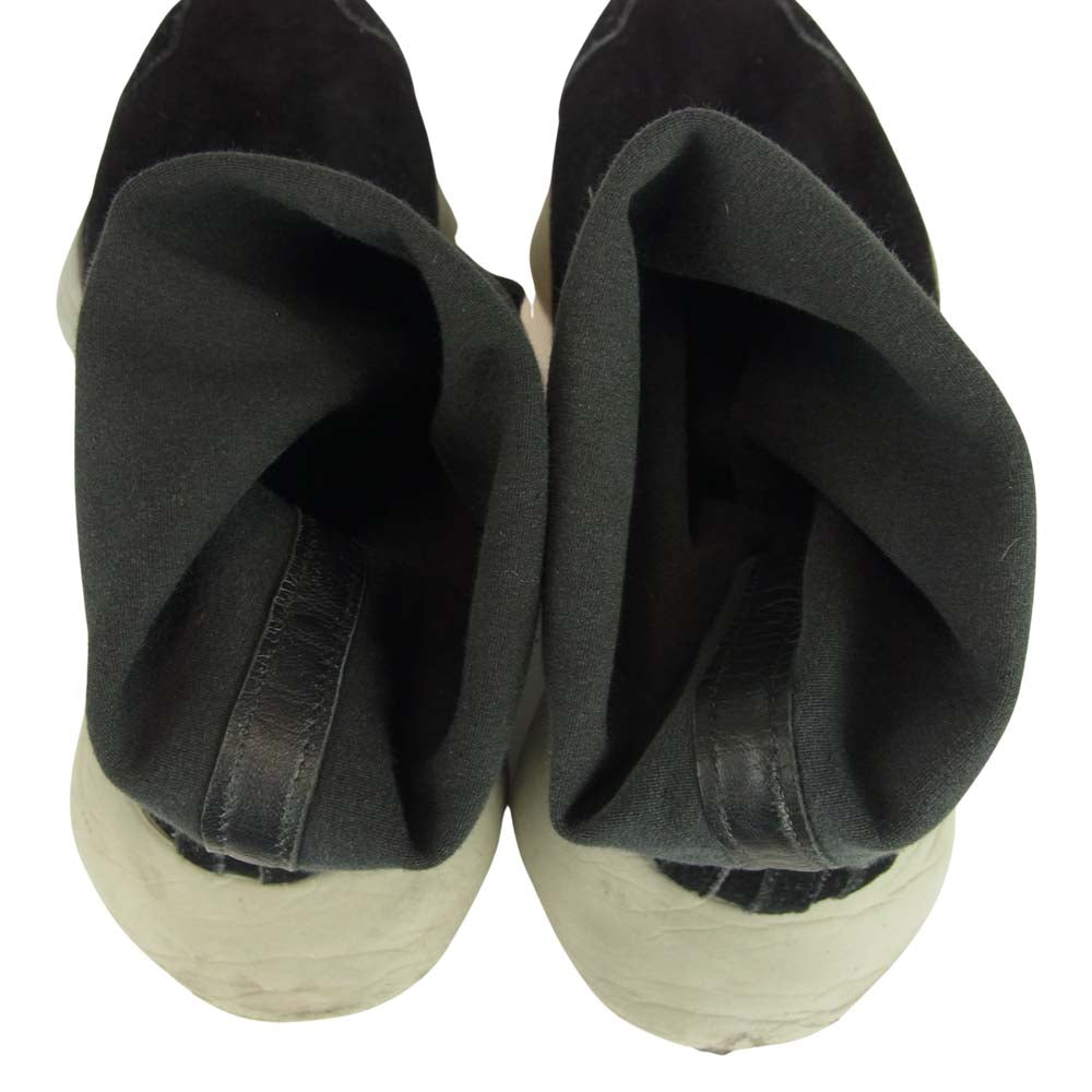 Rick Owens リックオウエンス 15AW Adidas アディダス RO RUNNER STRETCH BOOT ランナー ストレッチ ブーツ スニーカー ブラック系【中古】