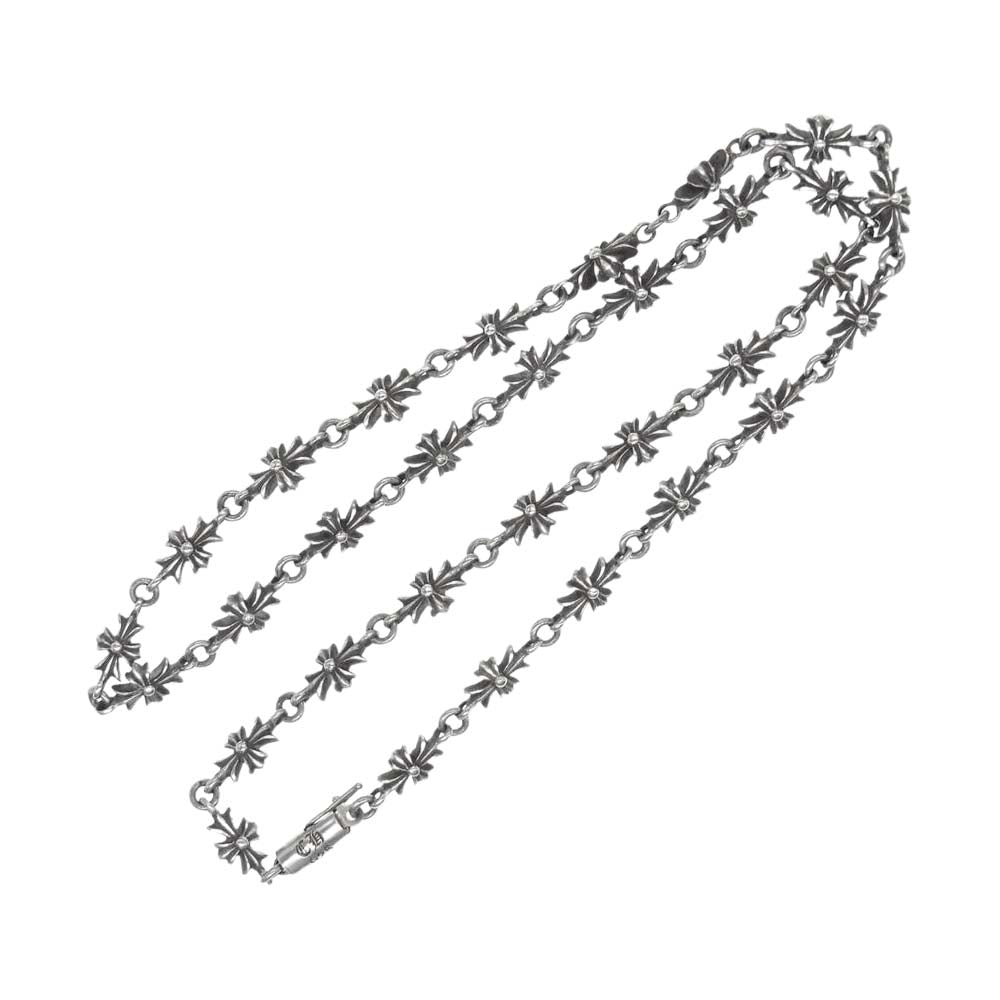 CHROME HEARTS クロムハーツ（原本無） TINY E CH PLS タイニーE CHプラス ネックレス 20インチ シルバー系【中古】