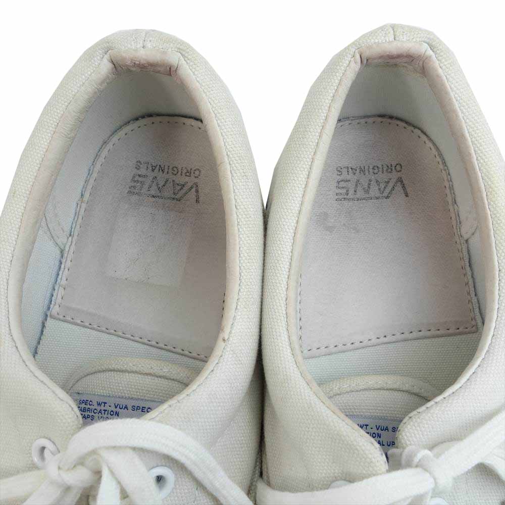 WTAPS ダブルタップス vans バンズ OG ERA LX スニーカー ホワイト系 27cm【中古】