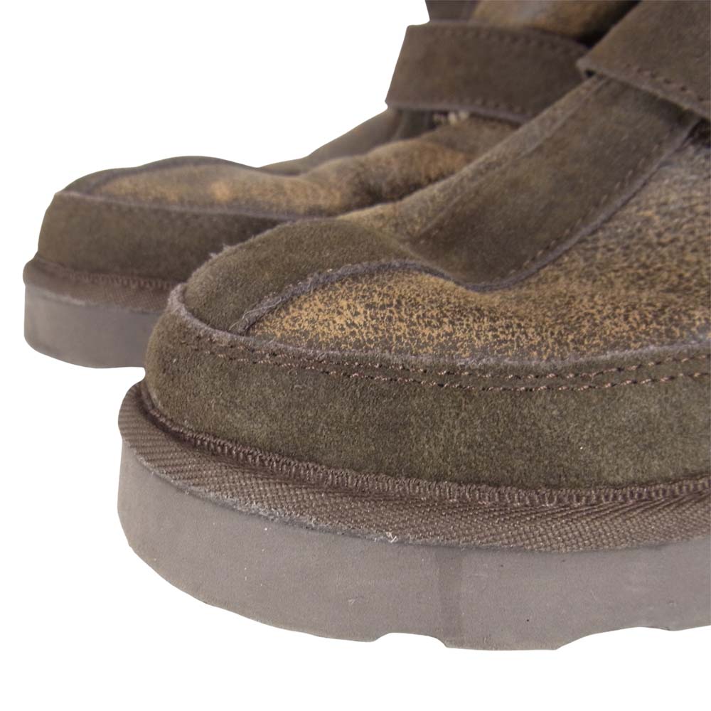 WTAPS ダブルタップス 14AW A-6 BOOTS ムートン ブーツ ブラウン系 S【中古】