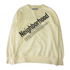 NEIGHBORHOOD ネイバーフッド 18AW 182FHNH-CSM01 SLUB / C-CREW . LS ロゴ スウェット クルーネック トレーナー ホワイト系 M【中古】