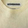 NEIGHBORHOOD ネイバーフッド 18AW 182FHNH-CSM01 SLUB / C-CREW . LS ロゴ スウェット クルーネック トレーナー ホワイト系 M【中古】