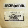 NEIGHBORHOOD ネイバーフッド 18AW 182FHNH-CSM01 SLUB / C-CREW . LS ロゴ スウェット クルーネック トレーナー ホワイト系 M【中古】