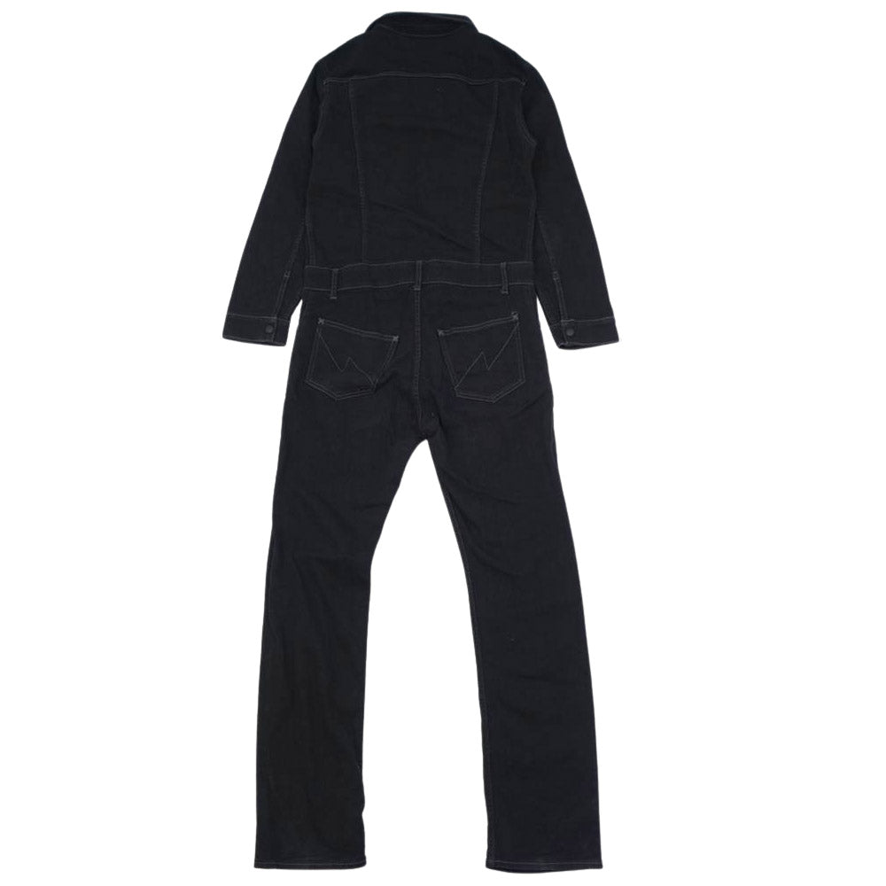 NEIGHBORHOOD ネイバーフッド 17AW 172NYNH-PTM03 B.I. OWL C-AIO ストレッチ オールインワン ツナギ ブラック系 S【中古】