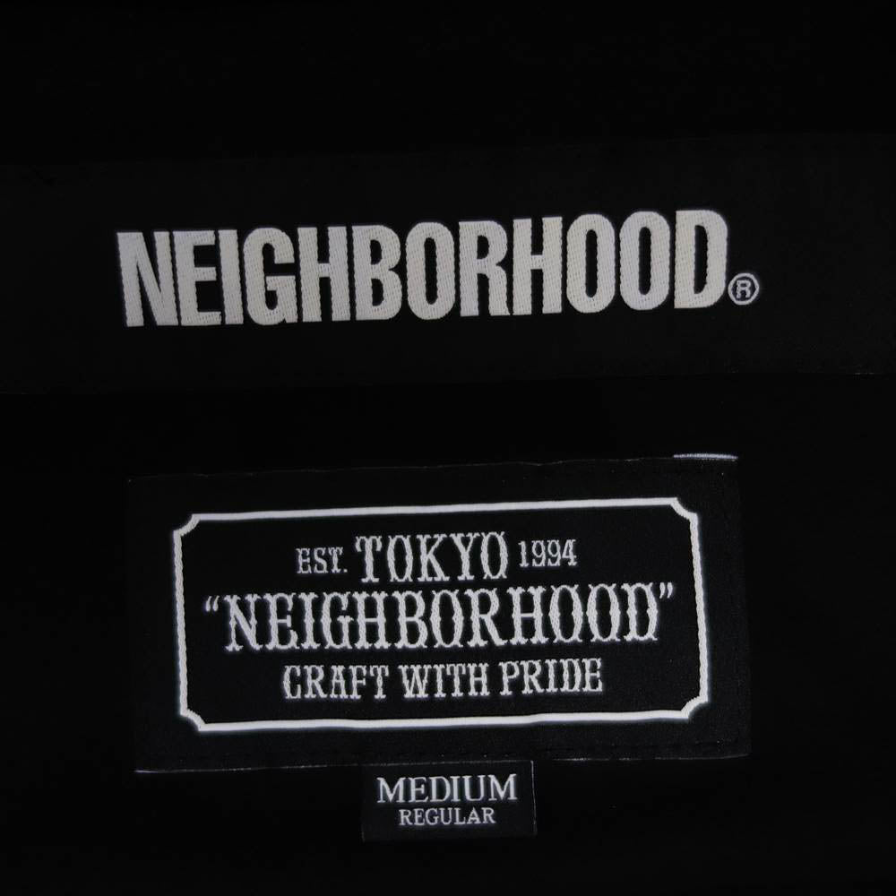 NEIGHBORHOOD ネイバーフッド 192PPNH-JKM06 RIDERS . FM. / E-JKT フェイク ムートン ライダース ジャケット ブラック系 M【中古】