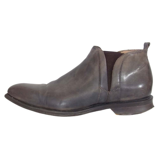 ステファノブランキーニ サイドゴア レザー ブーツ ブラウン系 7 1/2【中古】