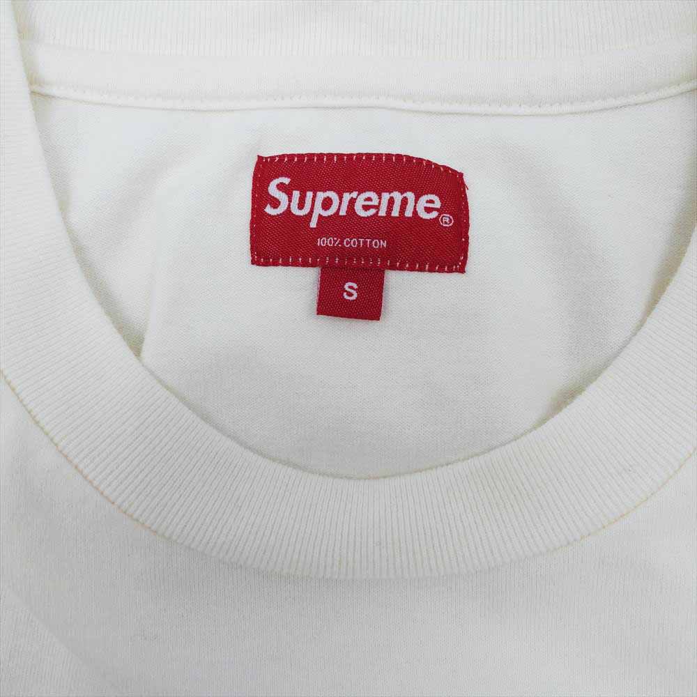 Supreme シュプリーム 19AW Marrakech L/S Top マラケシュ ロンT 長袖 Tシャツ オフホワイト系 S【中古】