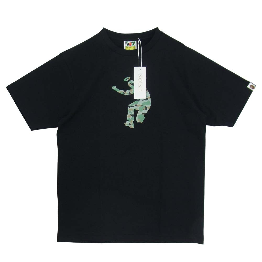 A BATHING APE アベイシングエイプ 21M1128070700412 × UNION 30th TEE ユニオン 30周年記念  ブラック系 M【新古品】【未使用】【中古】