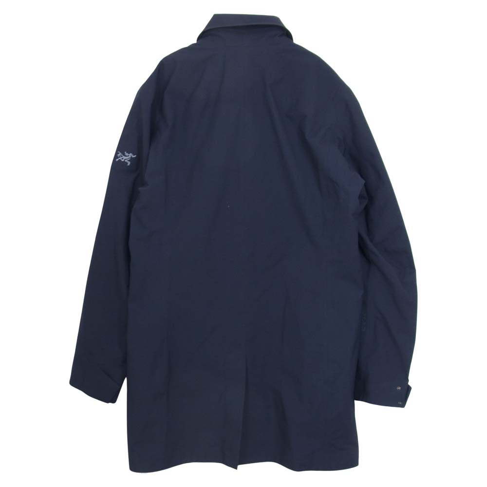 ARC'TERYX アークテリクス 11625-7-ss000629-1/3 国内正規品 Keppel Trench Coat ケッペル トレンチ コート ステンカラー コート ネイビー系 S【中古】