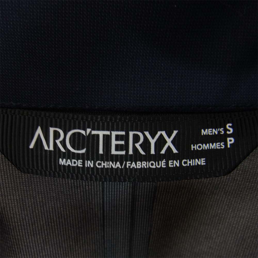 ARC'TERYX アークテリクス 11625-7-ss000629-1/3 国内正規品 Keppel Trench Coat ケッペル トレンチ コート ステンカラー コート ネイビー系 S【中古】