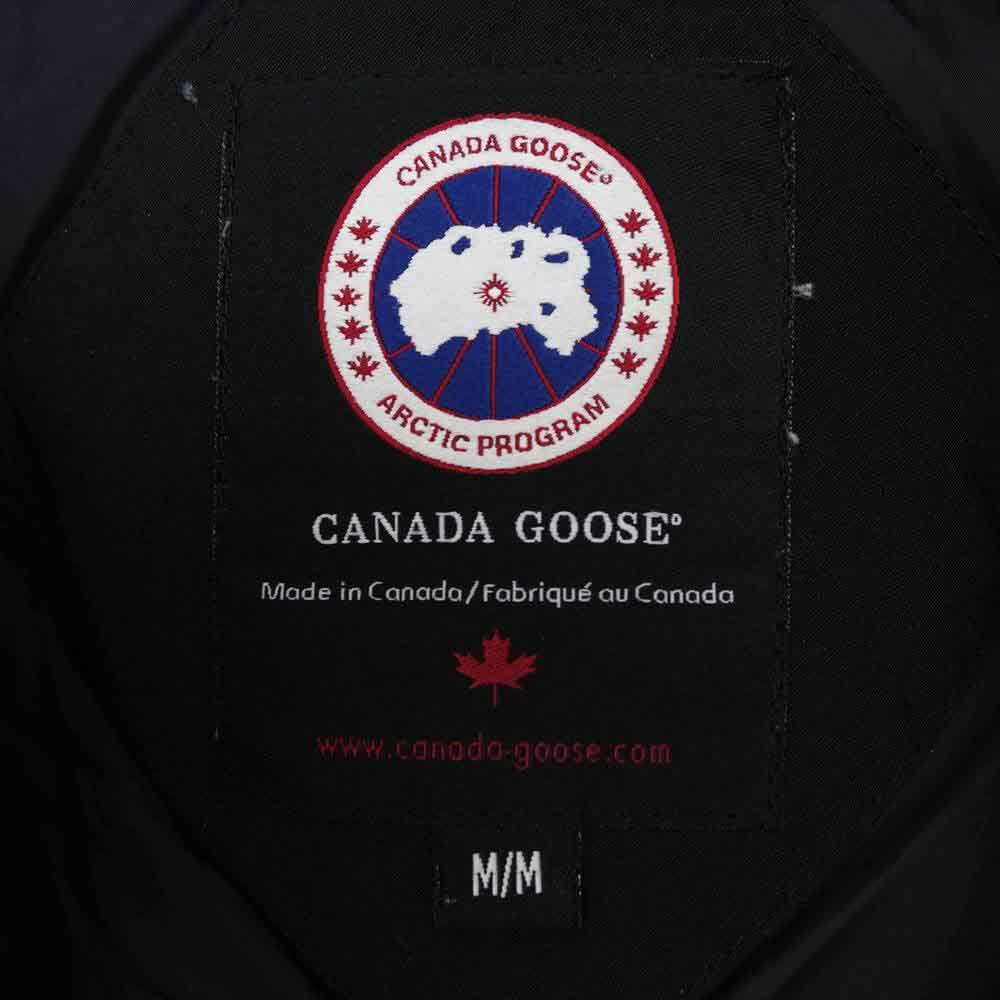 CANADA GOOSE カナダグース 4567JM R 国内正規品 グリフィンタグ CITADEL シタデル ダウン ジャケット ブラック系 M【中古】