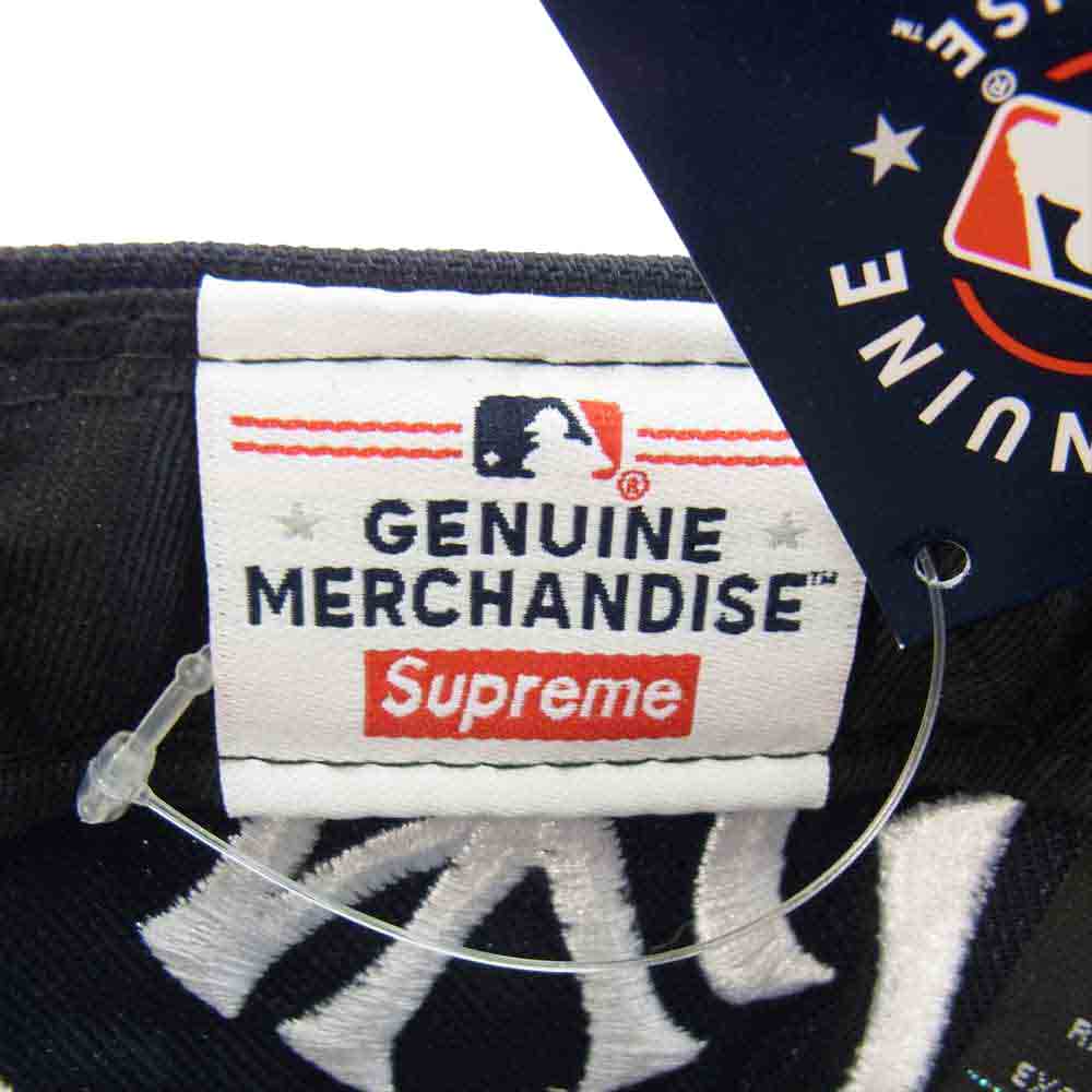Supreme シュプリーム New Era New York Yankees Box Logo Cap ニューエラ ニューヨークヤンキース ボックスロゴ キャップ ネイビー系 57.7㎝【新古品】【未使用】【中古】