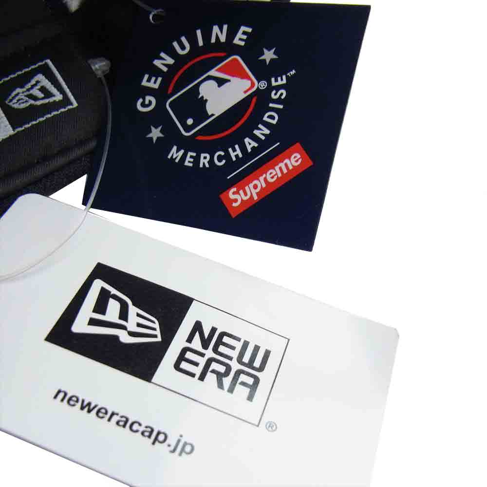 Supreme シュプリーム New Era New York Yankees Box Logo Cap ニューエラ ニューヨークヤンキース ボックスロゴ キャップ ネイビー系 57.7㎝【新古品】【未使用】【中古】