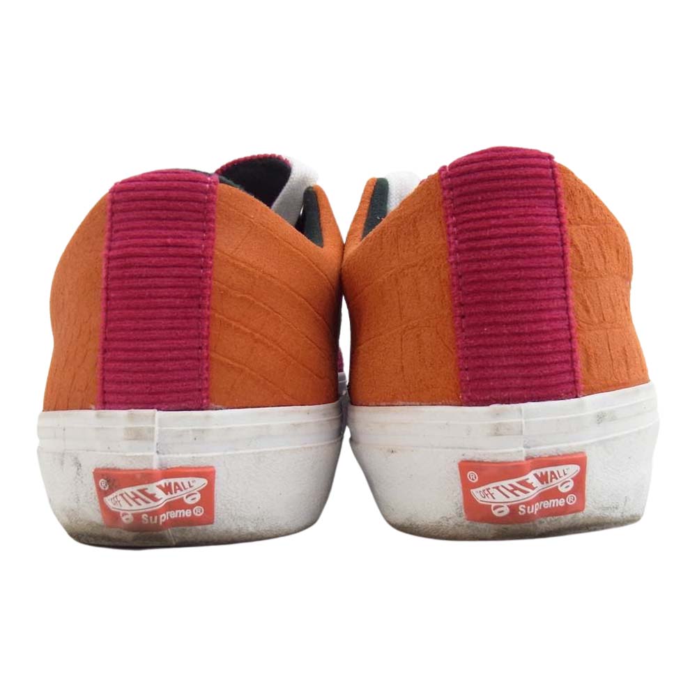 Supreme シュプリーム 18SS lampin pro supreme スニーカー オレンジ×ピンク 27.5cm【中古】