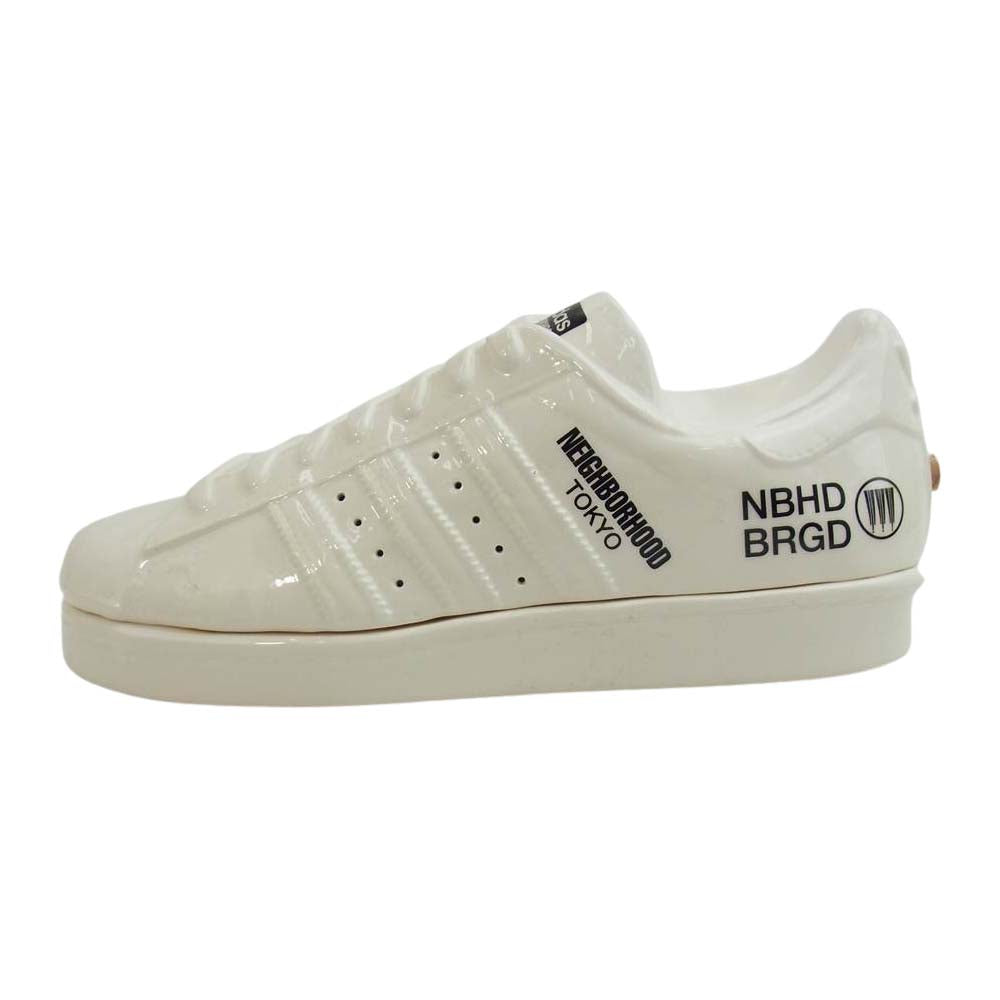 NEIGHBORHOOD ネイバーフッド 18SS × adidas アディダス SUPERSTAR INCENSE CHAMBER お香立て ホワイト系【新古品】【未使用】【中古】