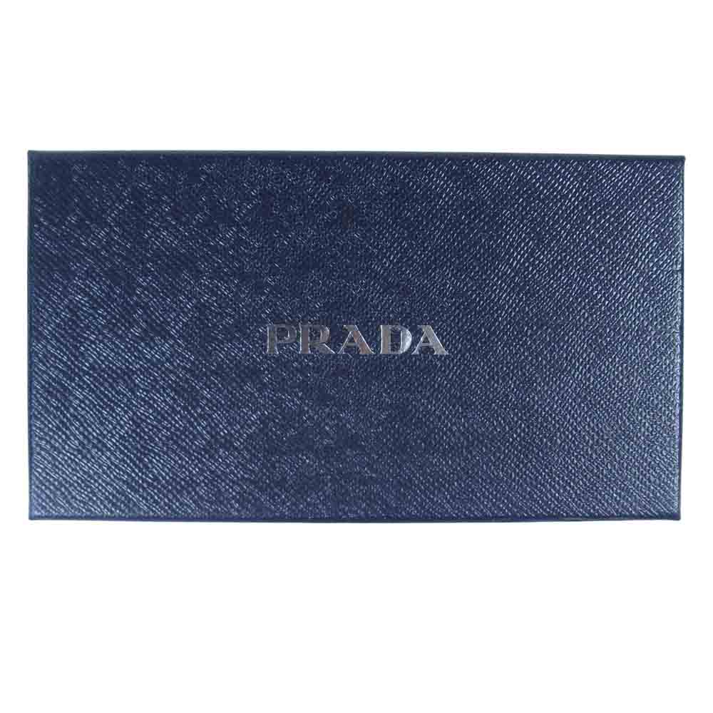 PRADA プラダ 1M0506 ギャラ付き SAFFIANO サフィアーノ ラウンドファスナー 長財布 ウォレット ピンク系【中古】