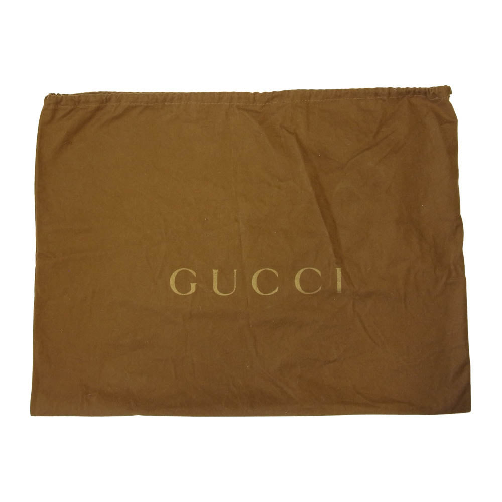 GUCCI グッチ 101 6127 レザー切替 シェリーライン ローカット スニーカー ブラック系 36【中古】