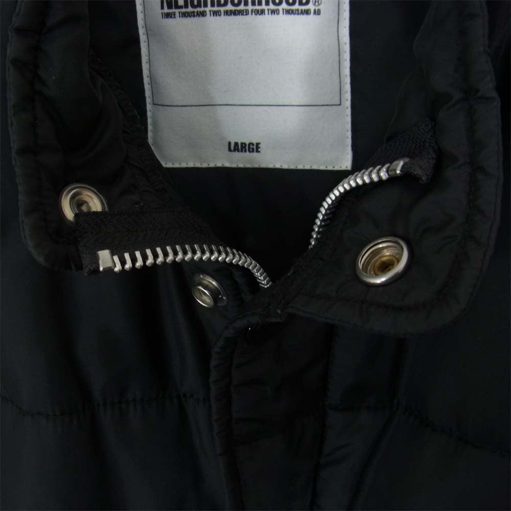 NEIGHBORHOOD ネイバーフッド TSNH-JK06 中綿 ジャケット ブラック系 L【中古】